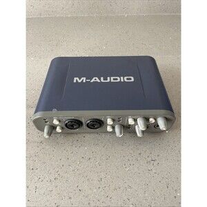 READ! M-Audio Fast Track Pro Digital Recording Interface MIDI 2.0 Audio Untested